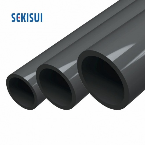 SEKISUI PVC파이프 1M (그레이, 1-1/2인치)